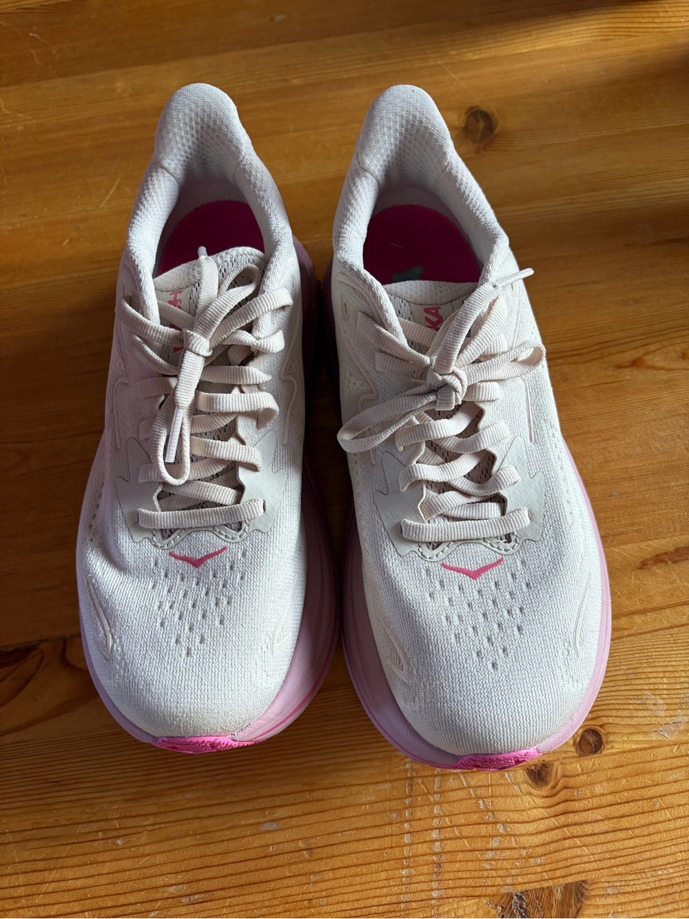 Pink HOKA Clifton 10